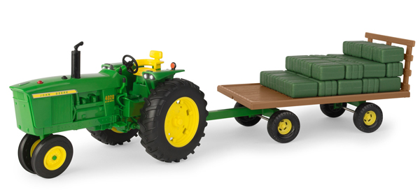 1:16 Big Farm Jd 4020 W/ Wagon