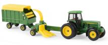 1:64 Jd 4960 W/ Forage Wagon