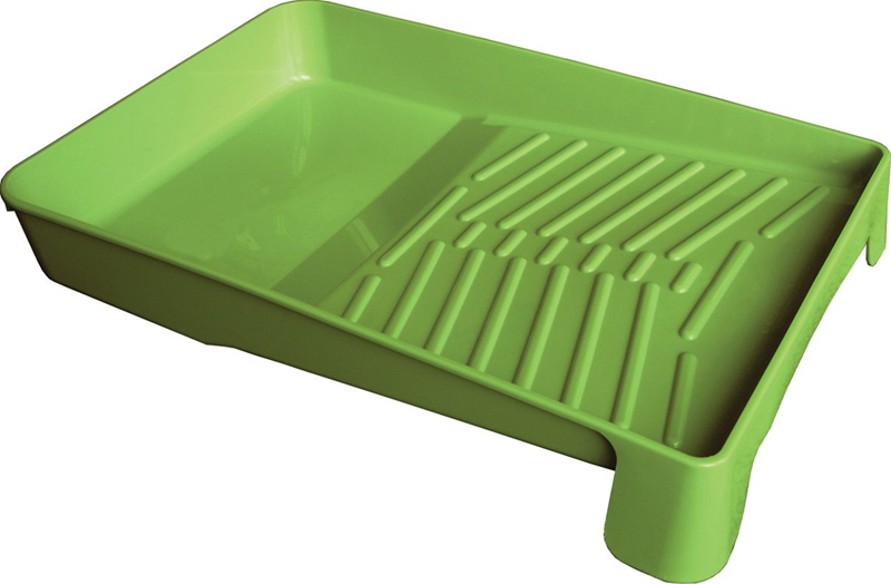 Lime Green Paint Tray With Hook