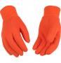 Bright Orange Jersey Glove