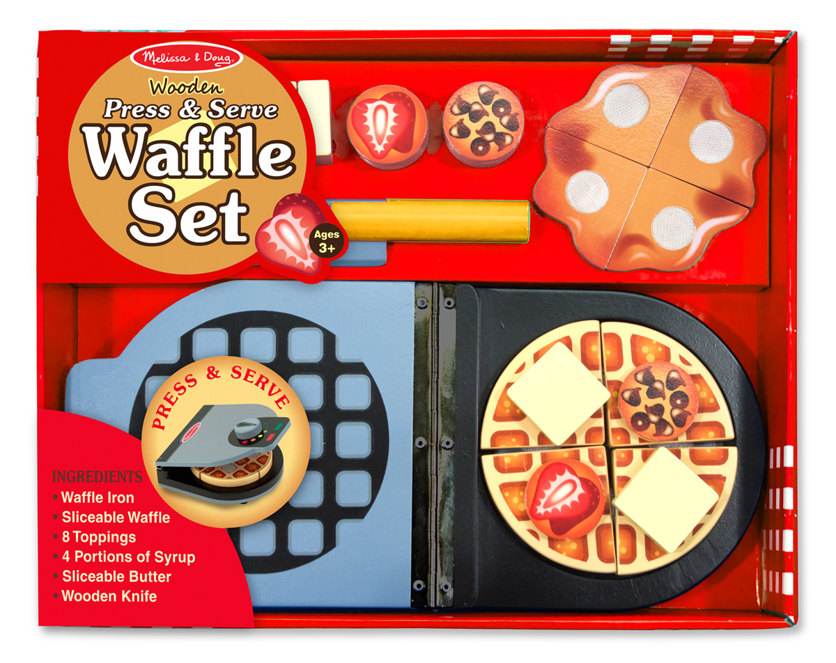 Press & Serve Waffle Set
