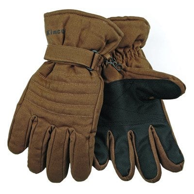 Brown Duck Ski Gloves