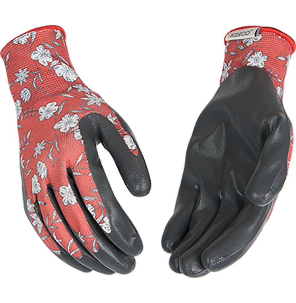 Women's Knit & Nitrile Glove