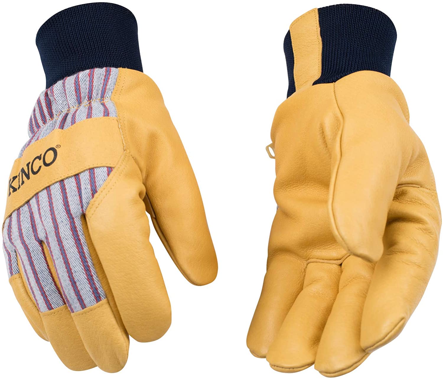Pigskin Palm w/ Knit Wrist Glove