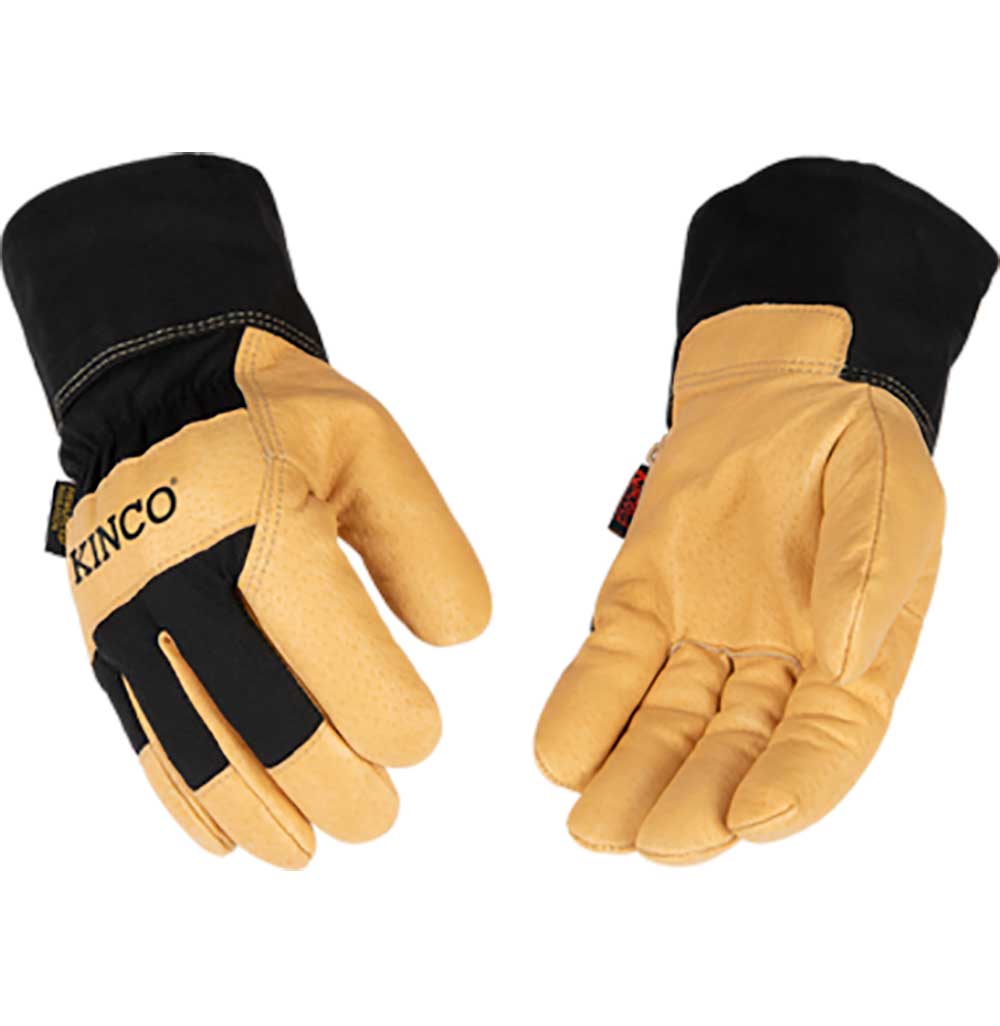 Mens Lined Pigskin Leather Glove