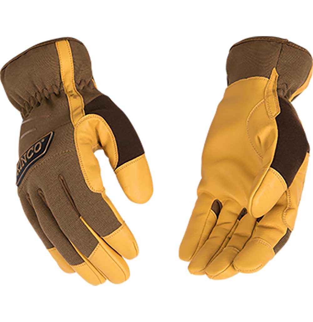 Brown Med Synthetic Glove