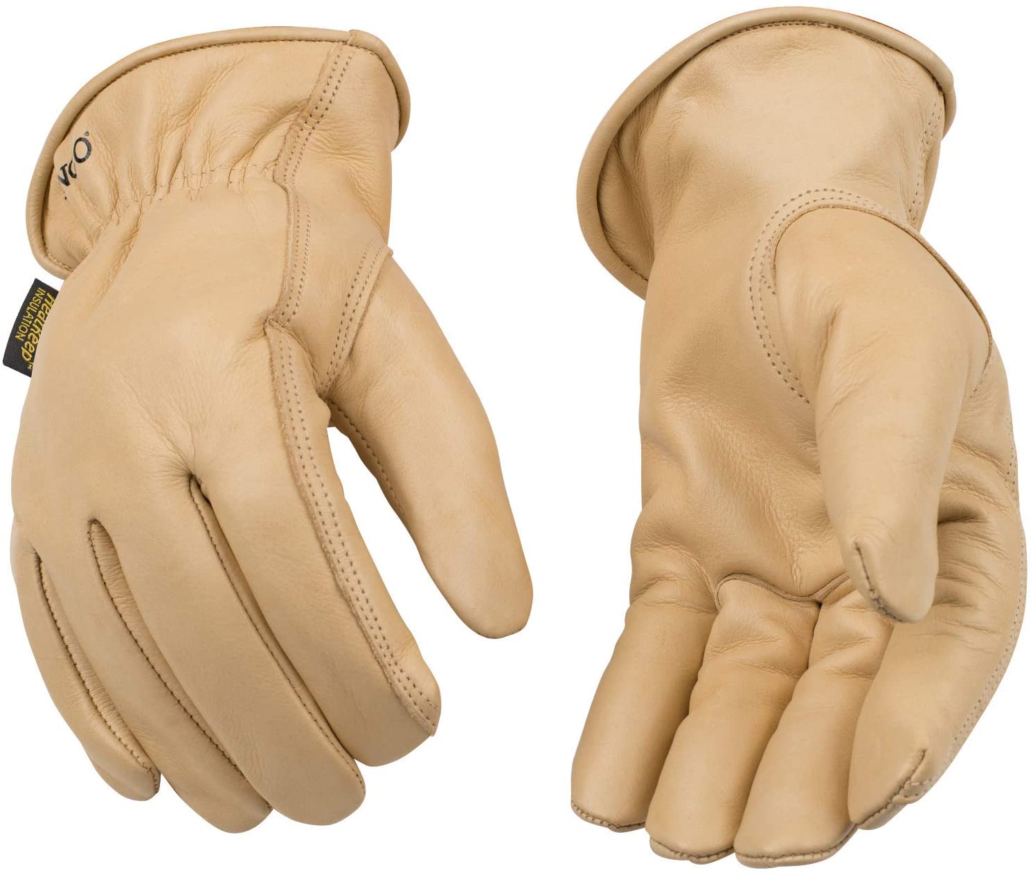 Men's Lined Grain Cowhide Glove
