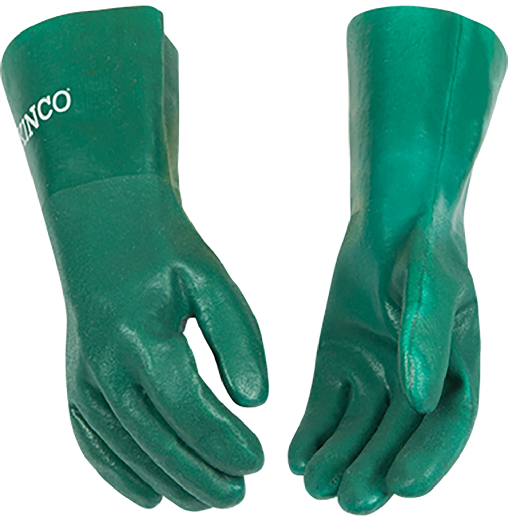 Green Pvc Glove