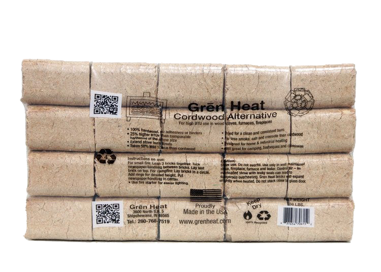 Gren Heat Firewood Bricks 38#