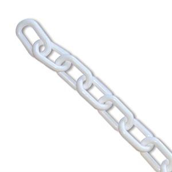Plastic Neck Chain -  White