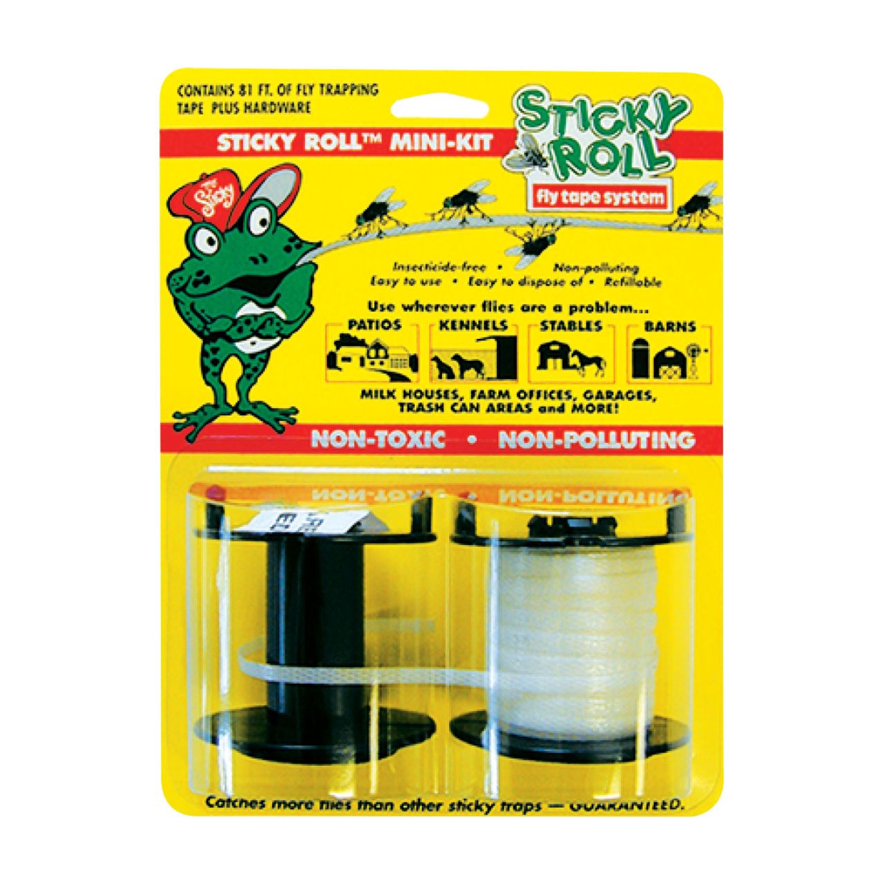 Sticky Fly Tape Roll 81' W/reel
