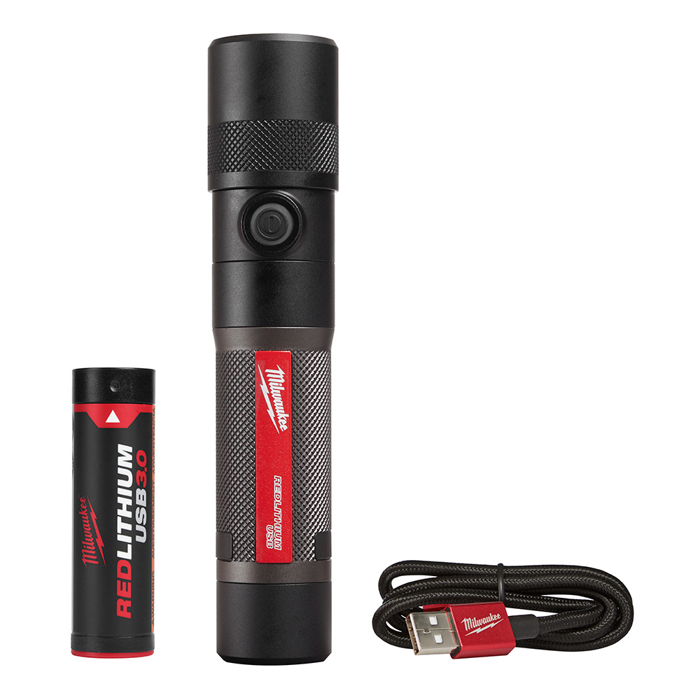 USB Rechargeable Flashlight Kit