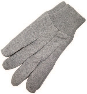 Gray Jersey Glove 6pk