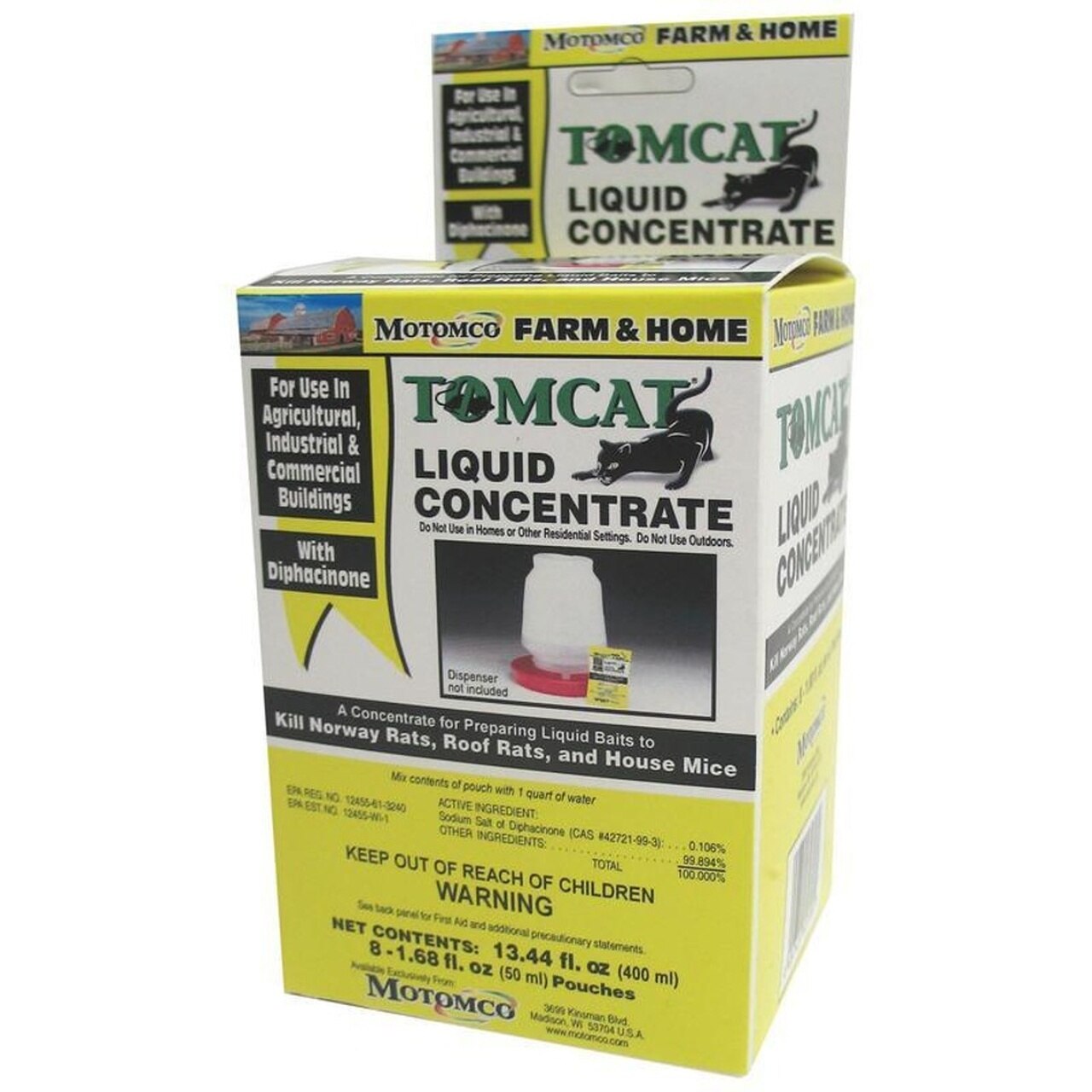 8x1.68oz LIQUID RODENT BAIT