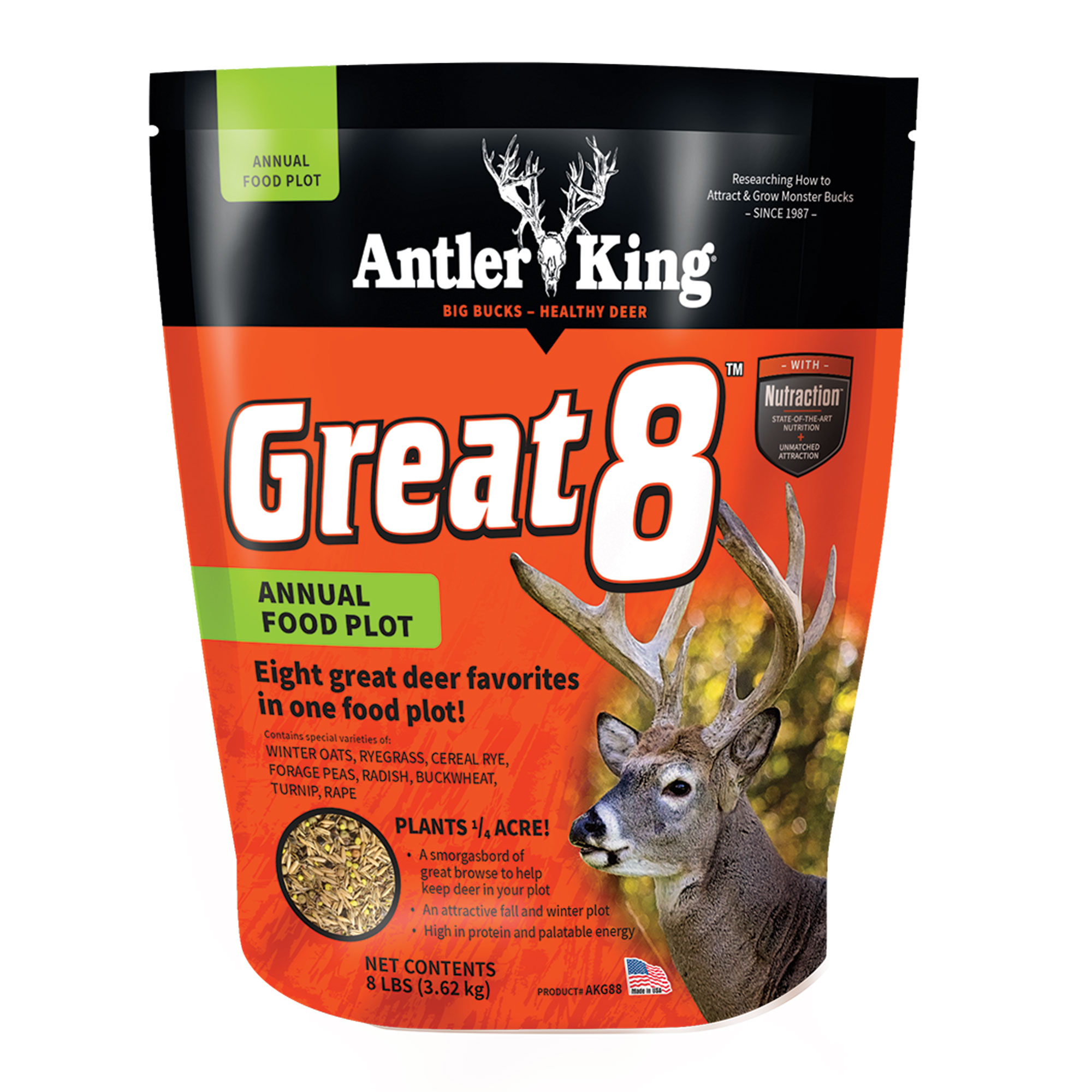 8-Lb. Great 8 Food Plot Seed Mix