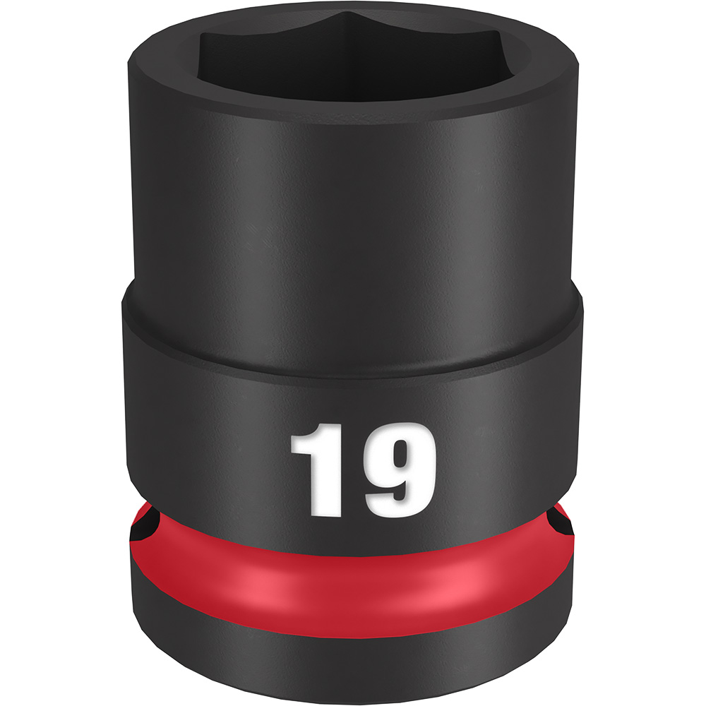 1/2" DR 19MM STD Impact Socket