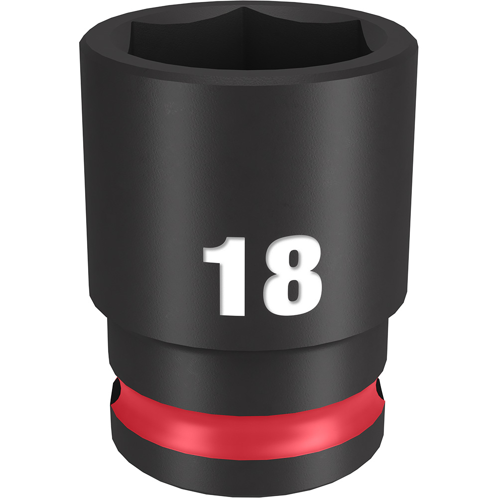 3/8" DR 18MM STD Impact Socket