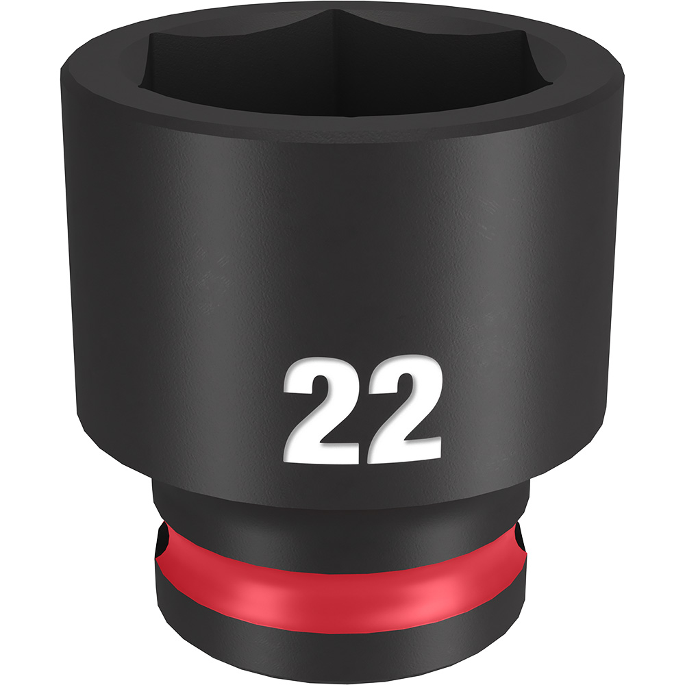 3/8" DR 22MM STD Impact Socket