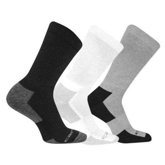 3Pk All Season Comfort Crew Sock