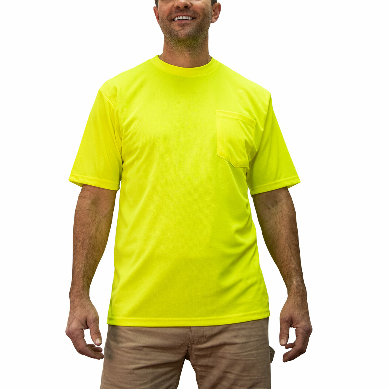 Hi-Visibility SS Pocket T-Shirt