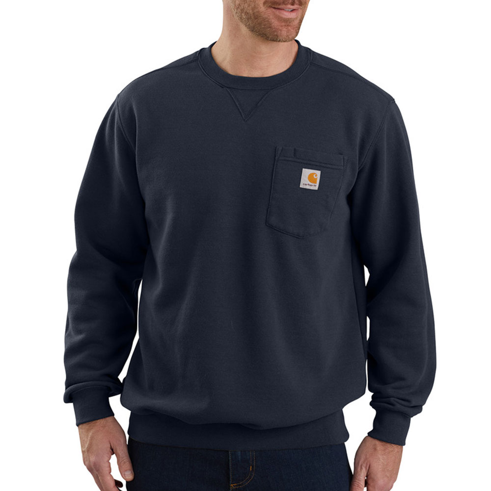 Men's Crewneck Pocket Sweatshirt