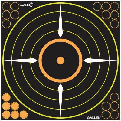 5PK 12" Bullseye Target