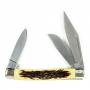 4" 3-Blade Stockman Pocket Knife