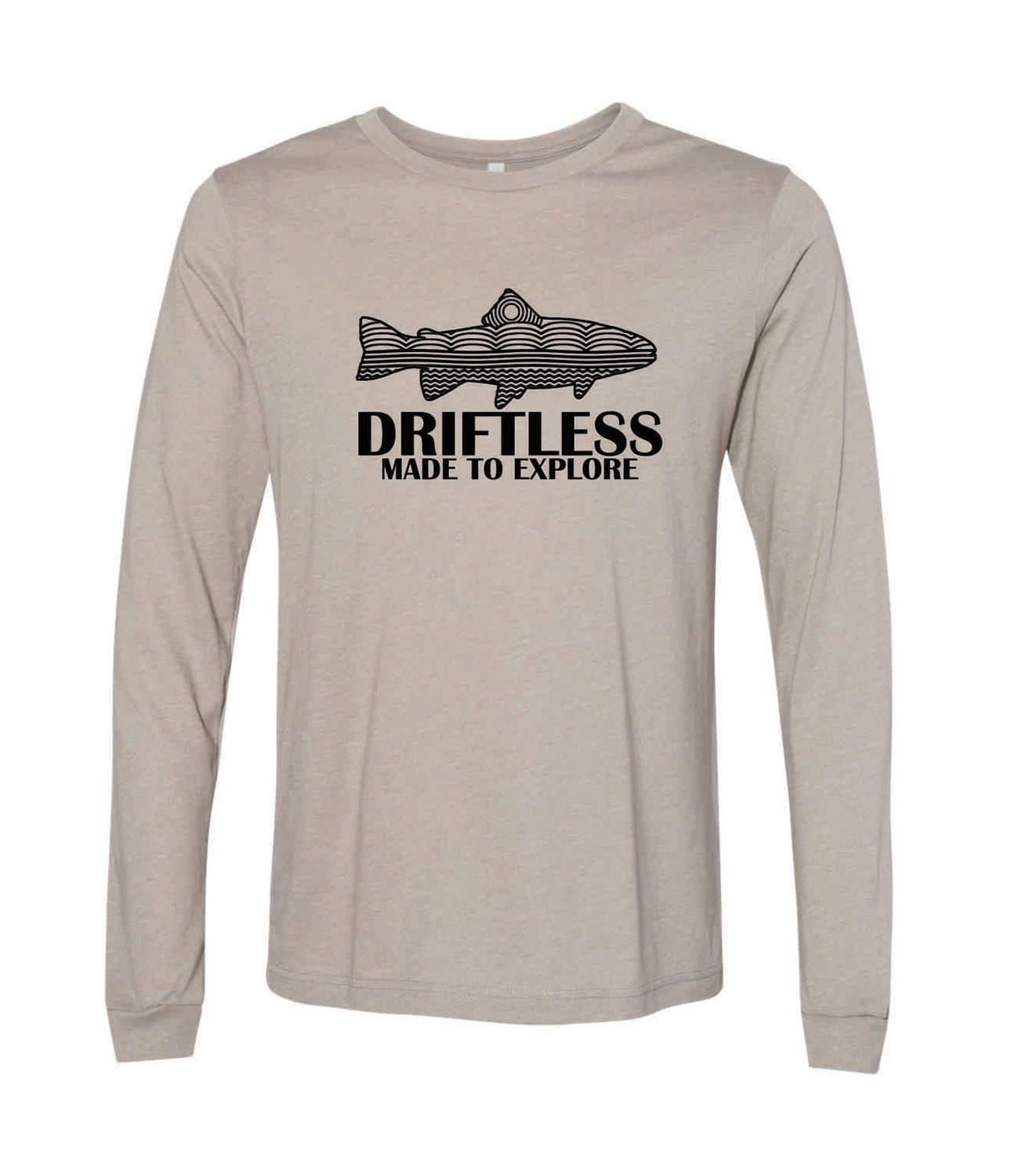 LS Tee Headwaters- Heather Stone