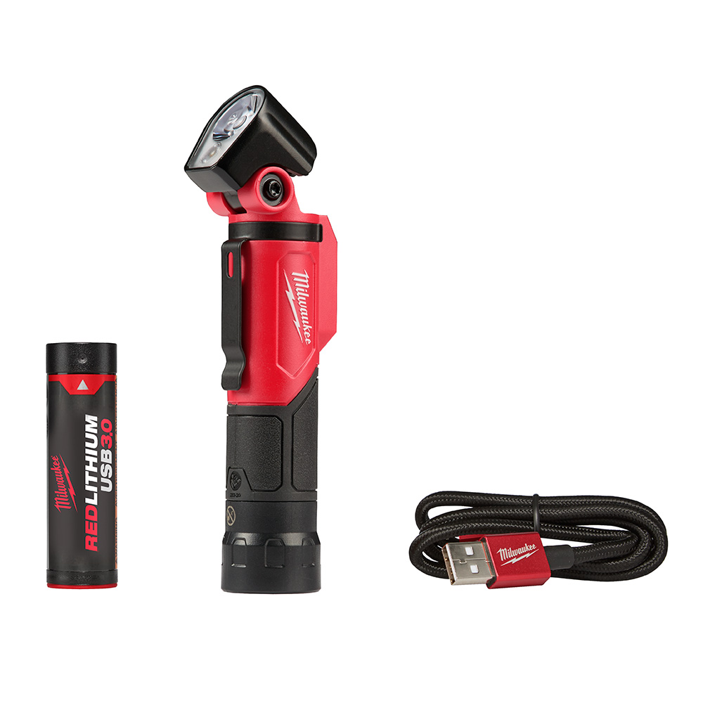 Rechargeable Pivoting Flashlight