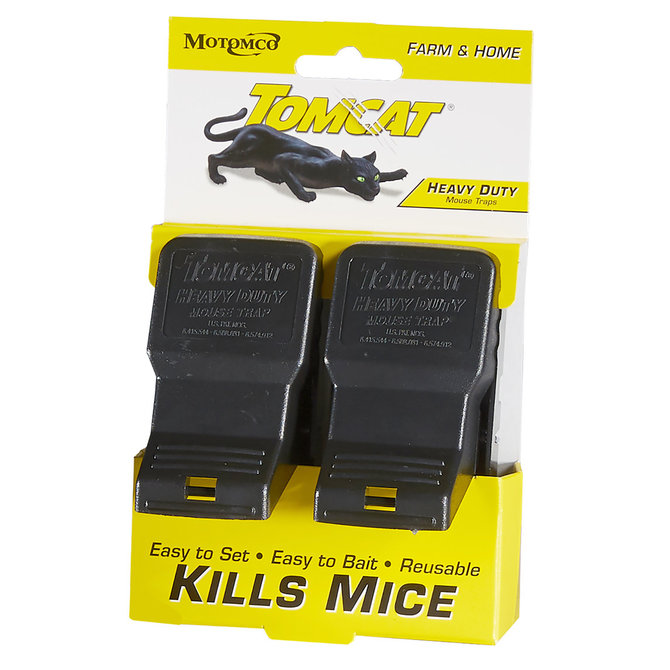 2pk TOMCAT MOUSE TRAP HD