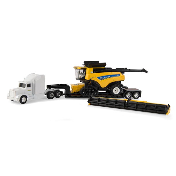 1/64 New Holland Combine/Trailer