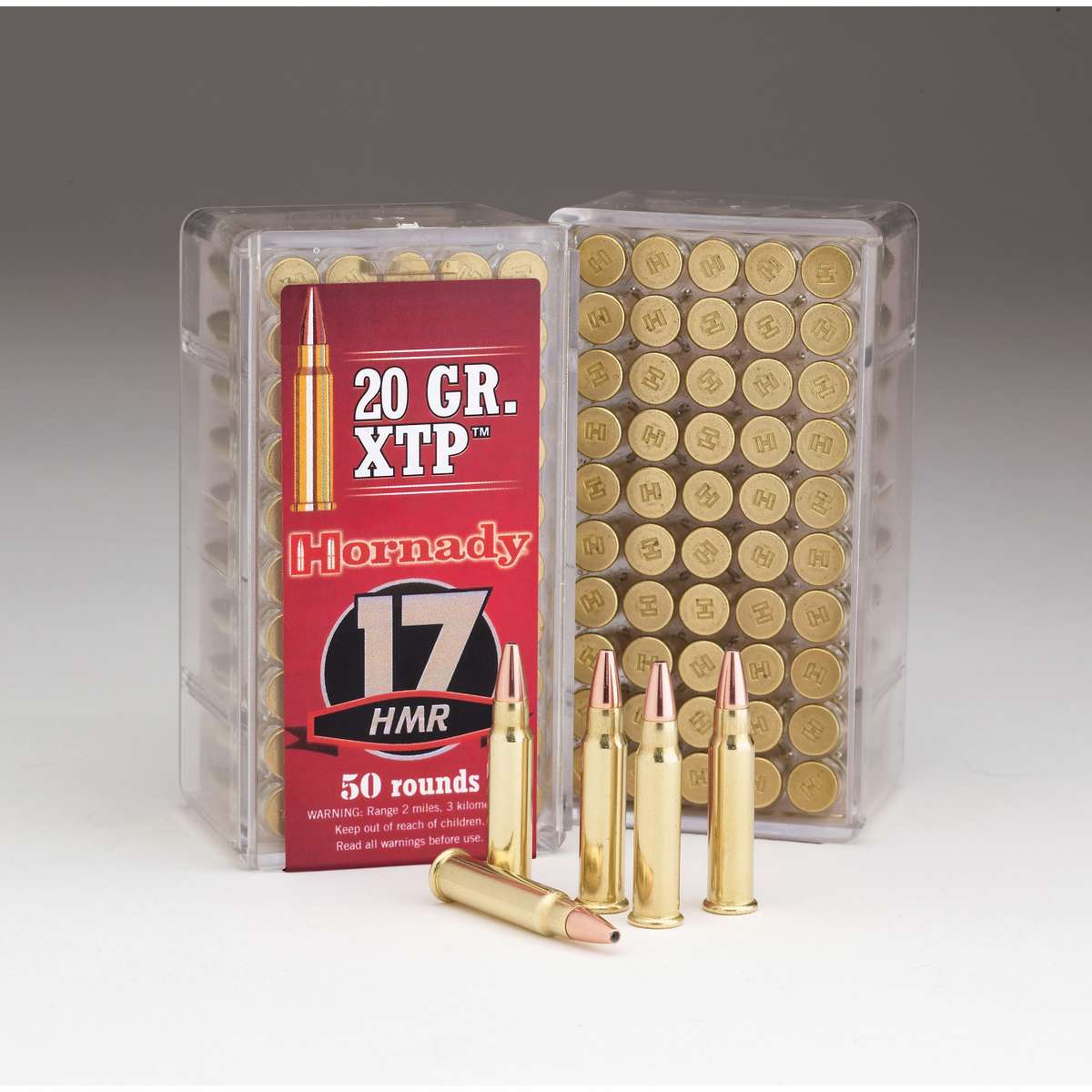 17 HMR HORNADY 20gr XTP