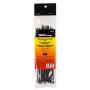 25PK 8" Black SD Cable Ties