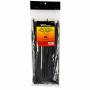 100PK 12" Black HD Cable Ties