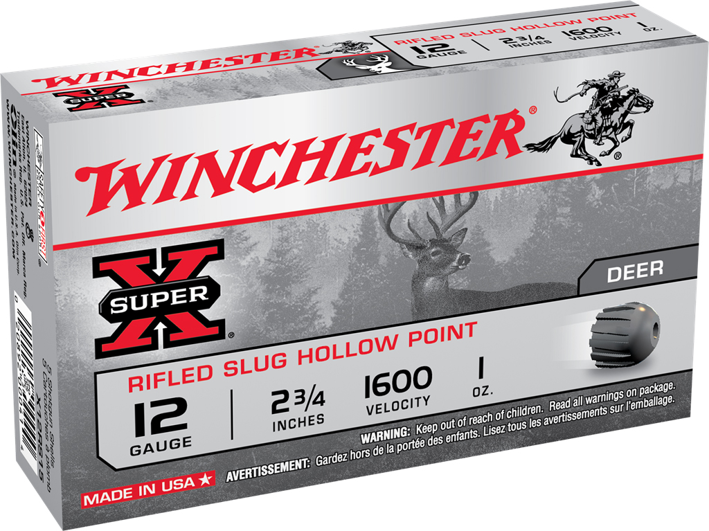 12ga 2-3/4" 1oz Slug Winchester