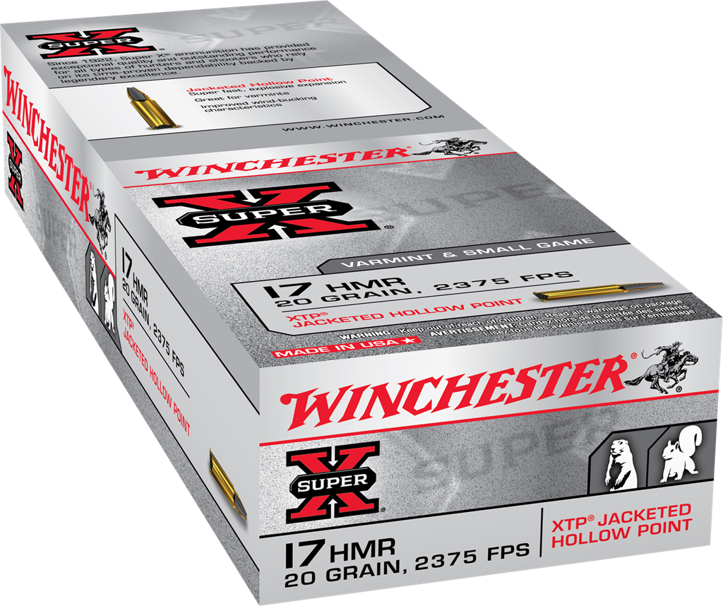 17HMR 20gr JHP WINCHESTER
