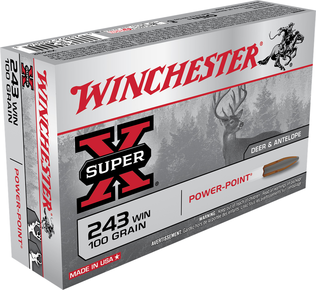 243 Win Power Point 100 Grain