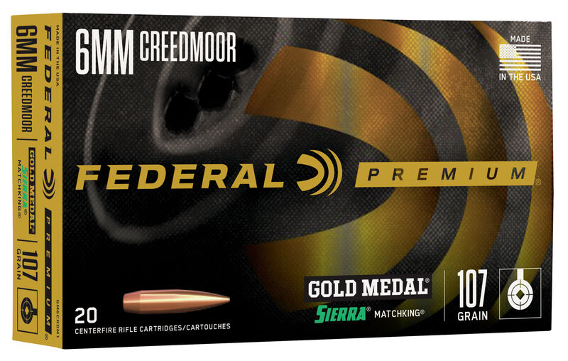6MM CREEDMORE 140gr MATCH BTHP