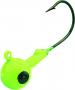 Jig Head 1/8oz Lime Green Sz 1