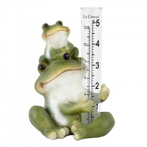 5" Poly Frog With Rain Gauge