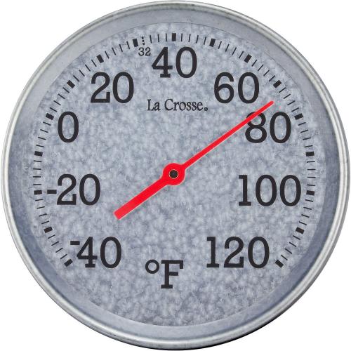 8" GALV Metal Thermometer
