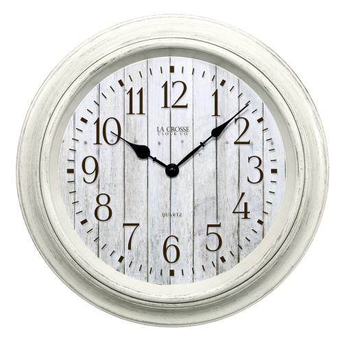 14" Analock Barn Wood Wall Clock