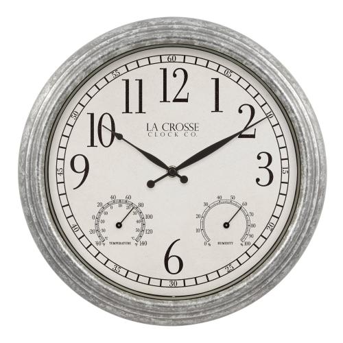 14" Silas In/out Wall Clock