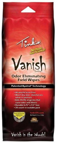 20CT Vanishing Hunter Wipes