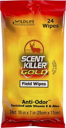 24PK Scent Killer Field Wipes