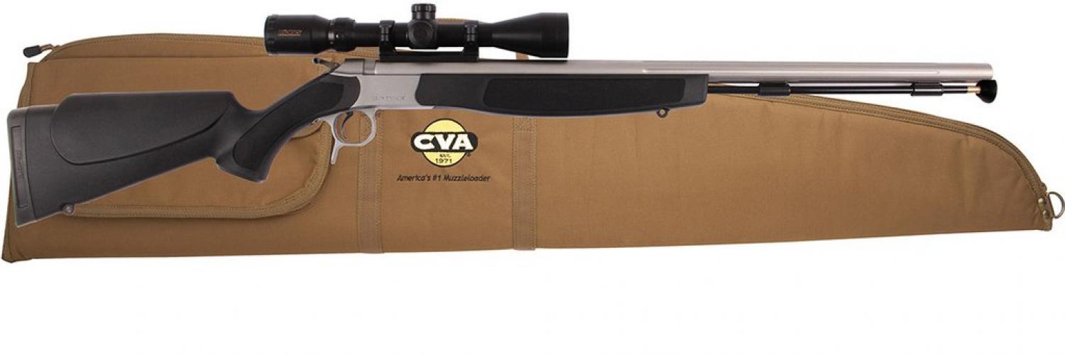 Cva Optima V2 50cal Black Stock