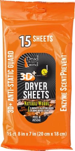 Natural Woods Scent Dryer Sheets