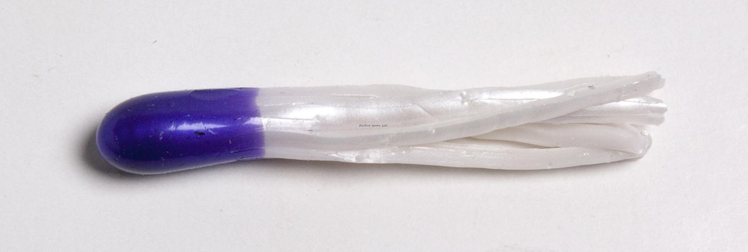 Mini Tube Tail 1-1/2" Purple/Pea