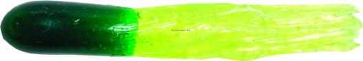 Mini Tube Tail 1-1/2" Green/Char