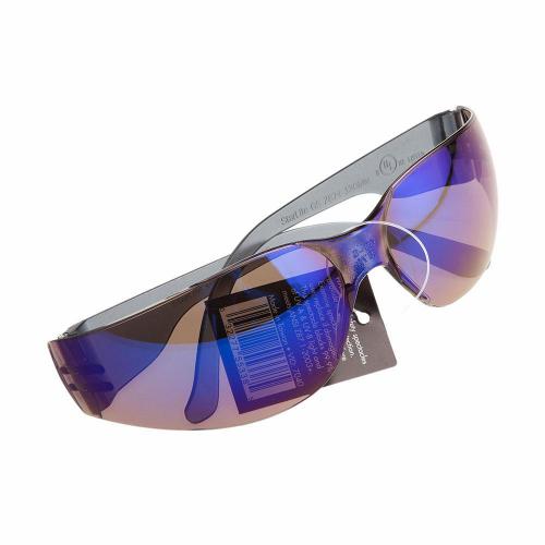Safety Glasses Blue Mirror